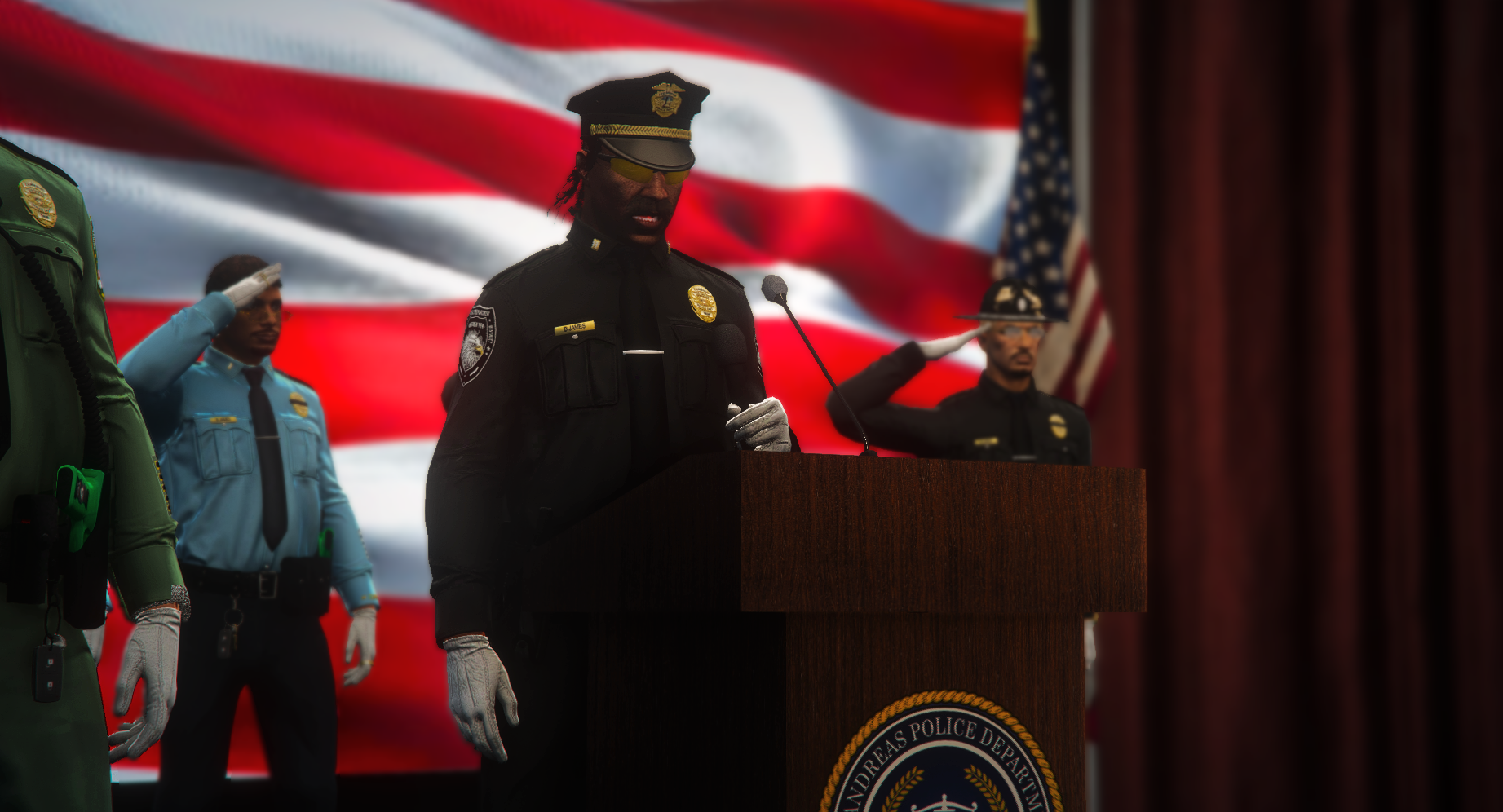 Shakur Rodgers — Capitaine de Police